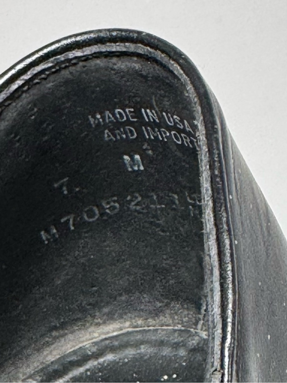 Munro American black leather strappy wedge sandals 7 - Picture 6 of 9